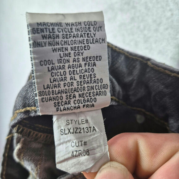 L.E.I Vintage Y2K "Ashley -Ultra Low Rise" Jeans Womens Size 11 - Picture 10 of 10